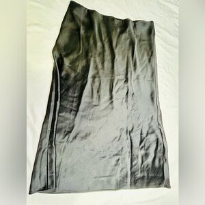Rafaella Black Midi Skirt Women’s Classic Pull On Polyester NWOT